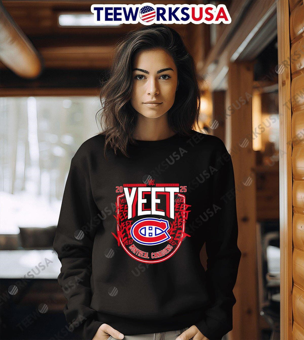Jey Uso Yeet X Montreal Canadiens 2025 - Adult & Kids T-Shirts, Sweatshirts & Hoodies apparel design preview 6