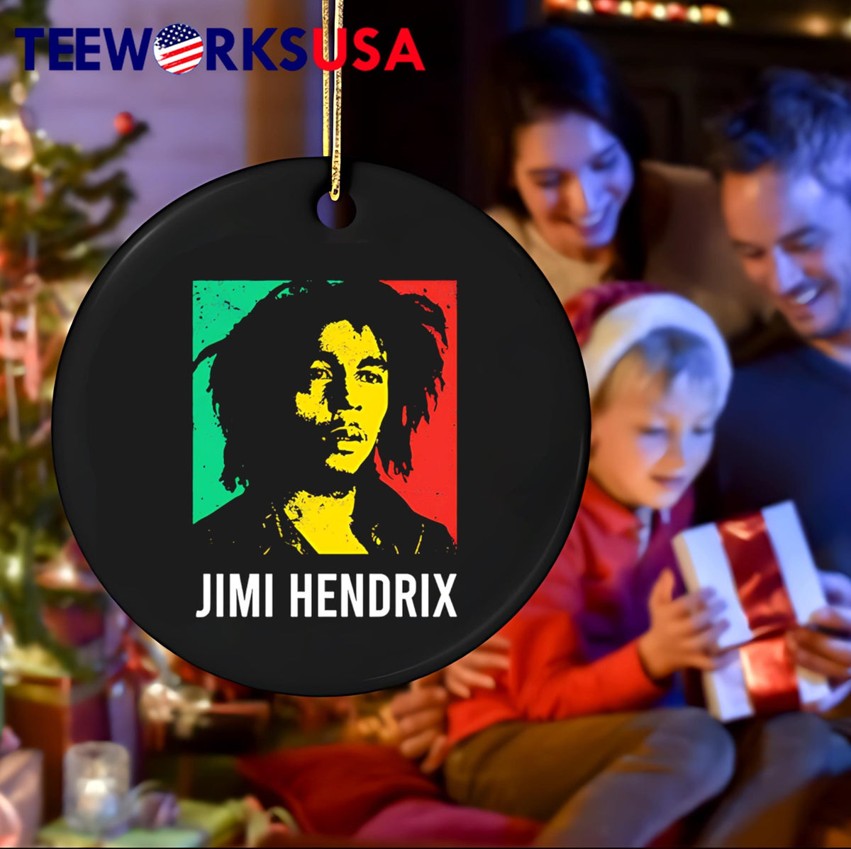 Jimi Hendrix Bob Marley - Adult & Kids T-Shirts, Sweatshirts & Hoodies apparel design preview 4