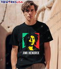 Jimi Hendrix Bob Marley - Adult & Kids T-Shirts, Sweatshirts & Hoodies apparel design preview 1