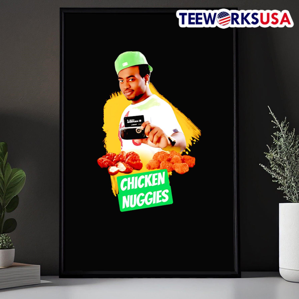 Joe Budden chicken nuggies - Adult & Kids T-Shirts, Sweatshirts & Hoodies apparel design preview 5