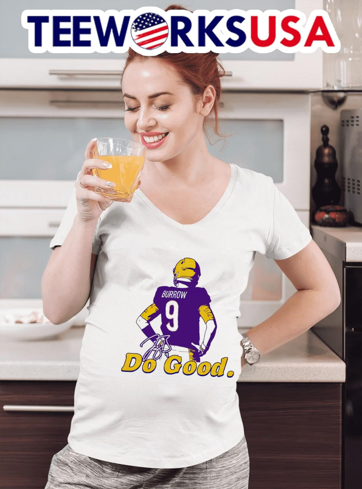 Joe Burrow do good foundation signature - Adult & Kids T-Shirts, Sweatshirts & Hoodies apparel design preview 4