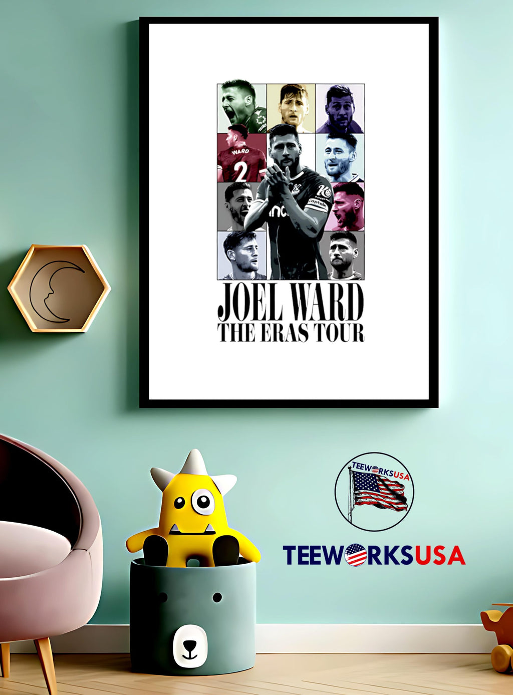 Joel Ward The Eras Tour era - Adult & Kids T-Shirts, Sweatshirts & Hoodies apparel design preview 3