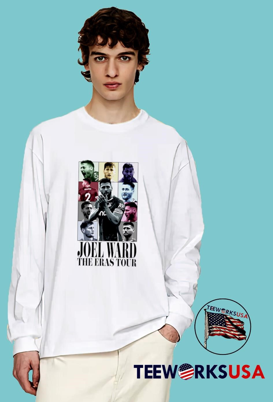 Joel Ward The Eras Tour era - Adult & Kids T-Shirts, Sweatshirts & Hoodies apparel design preview 4