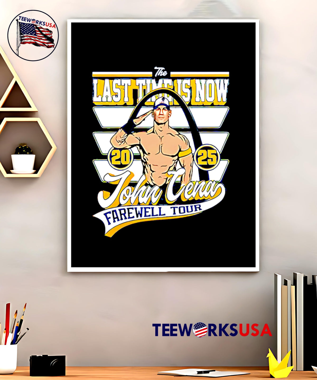 John Cena St. Louis Farewell Tour 2025 - Adult & Kids T-Shirts, Sweatshirts & Hoodies apparel design preview 5