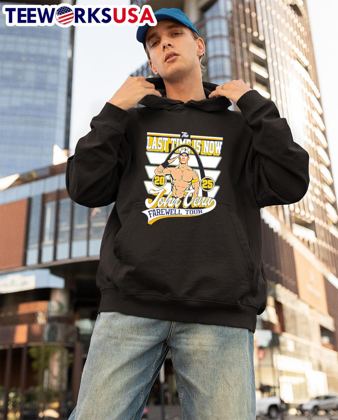 John Cena St. Louis Farewell Tour 2025 - Adult & Kids T-Shirts, Sweatshirts & Hoodies apparel design preview 3