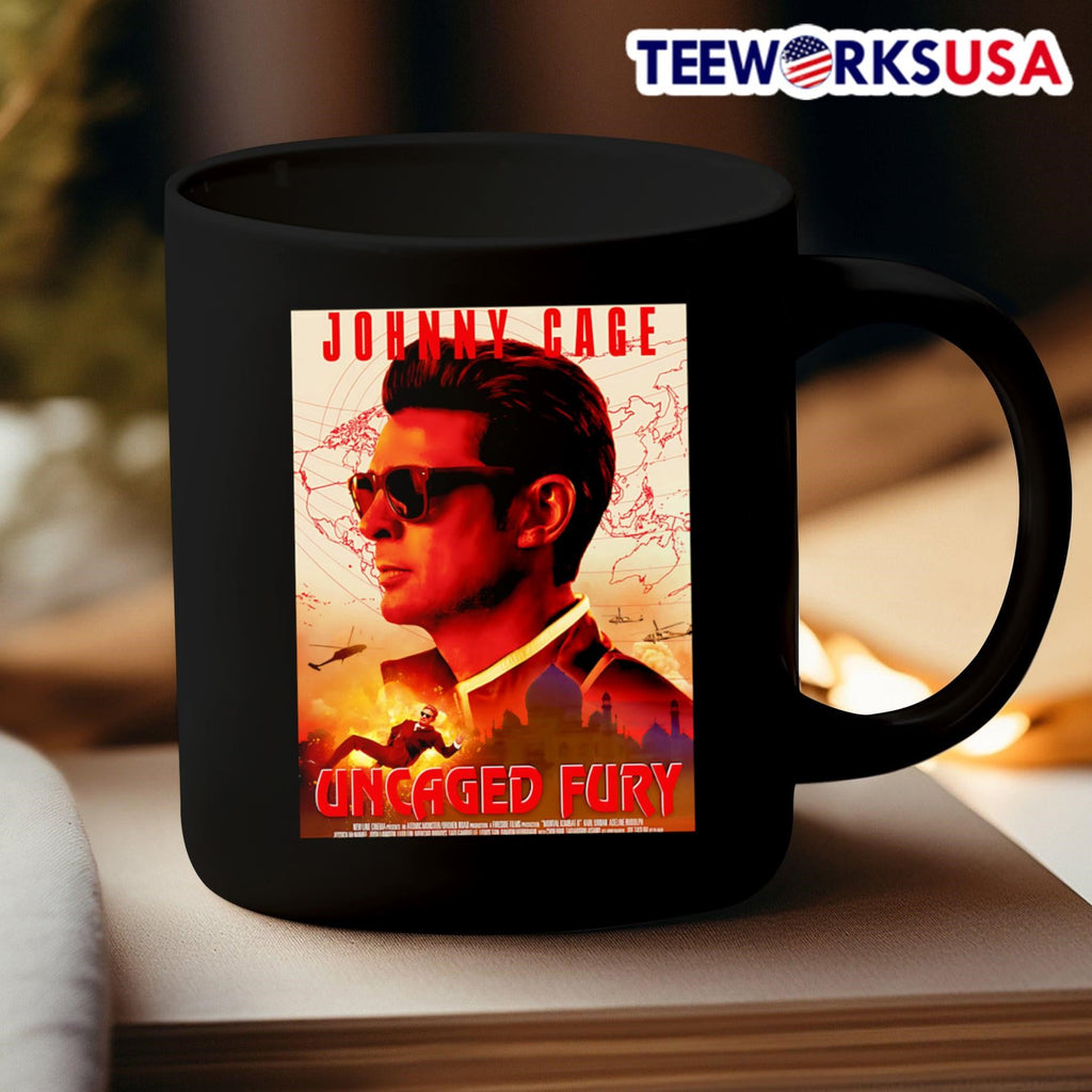 Johnny Cage Uncaged Fury - Adult & Kids T-Shirts, Sweatshirts & Hoodies apparel design preview 3