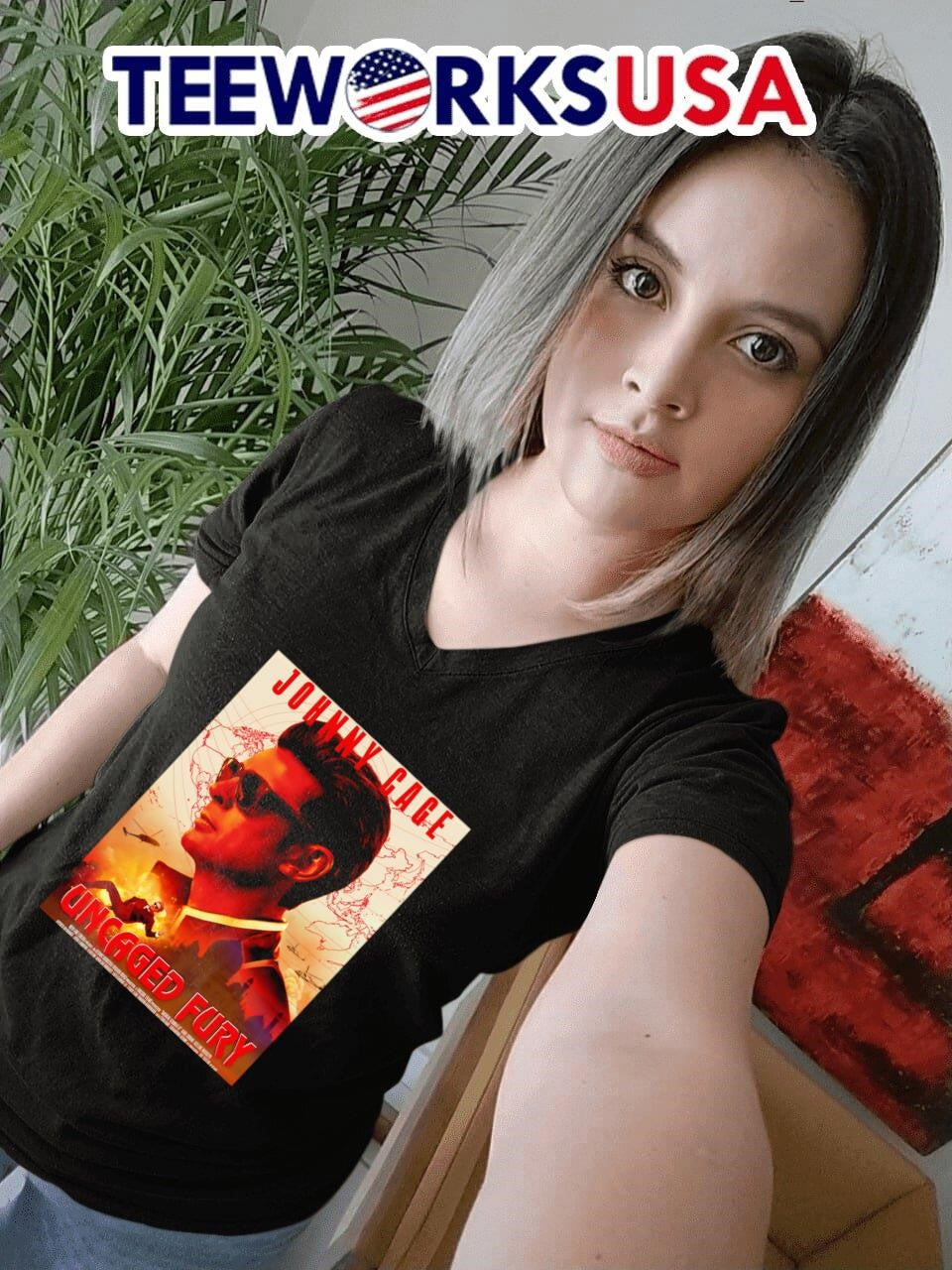Johnny Cage Uncaged Fury - Adult & Kids T-Shirts, Sweatshirts & Hoodies apparel design preview 7