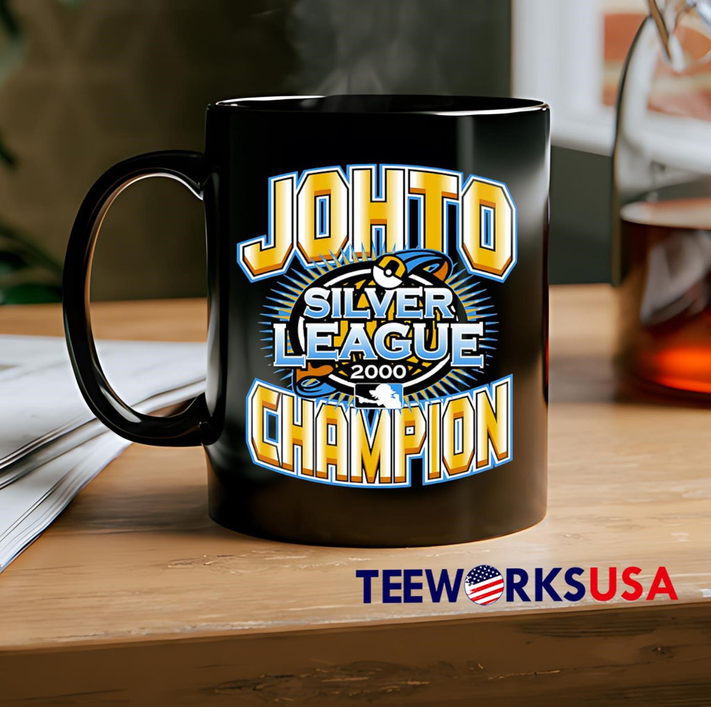 Johto Silver League Champion 2000 - Adult & Kids T-Shirts, Sweatshirts & Hoodies apparel design preview 2