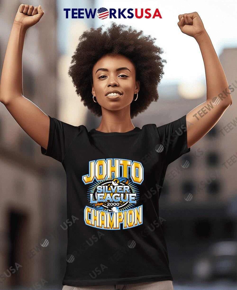 Johto Silver League Champion 2000 - Adult & Kids T-Shirts, Sweatshirts & Hoodies apparel design preview 7