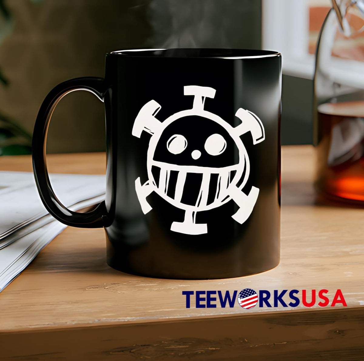 Jolly Roger De Law - Adult & Kids T-Shirts, Sweatshirts & Hoodies apparel design preview 2