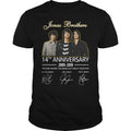 Jonas Brothers 14th Anniversary 2005-2019 - Adult & Kids T-Shirts, Sweatshirts & Hoodies apparel design preview 1
