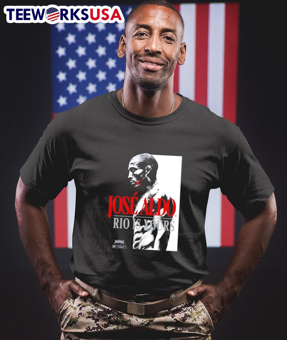 Jose Aldo Rio is your - Adult & Kids T-Shirts, Sweatshirts & Hoodies apparel design preview 1