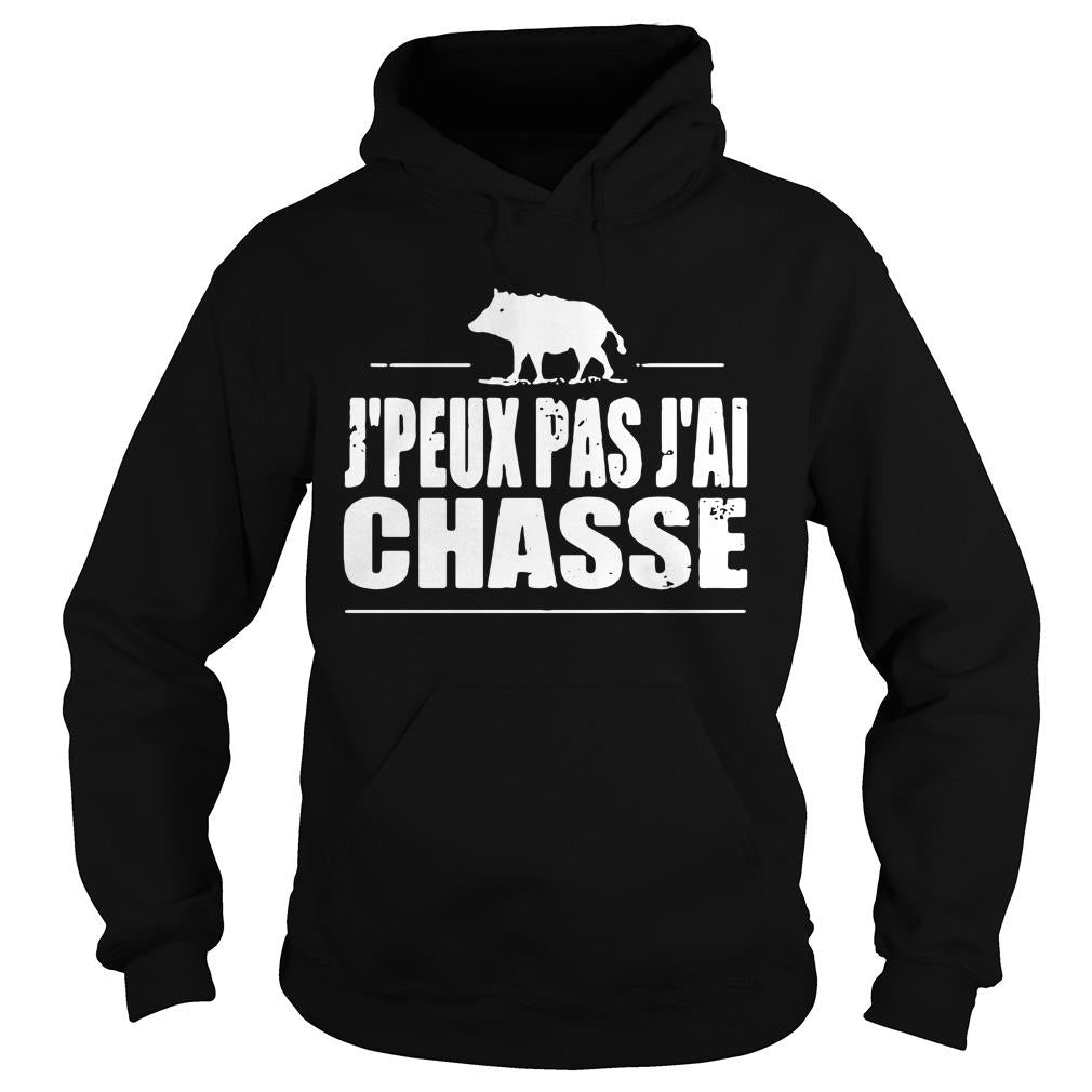J'peux Pas J'ai Chasse - Adult & Kids T-Shirts, Sweatshirts & Hoodies apparel design preview 4