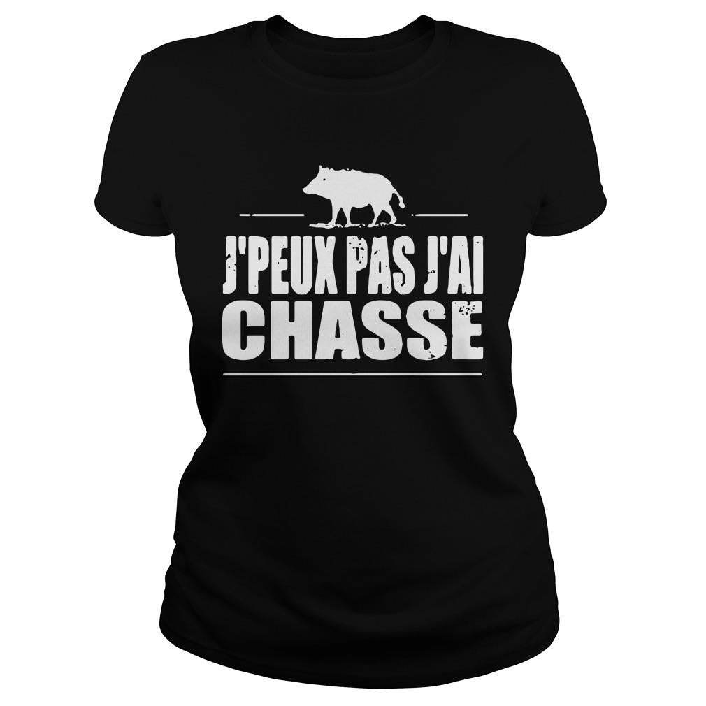 J'peux Pas J'ai Chasse - Adult & Kids T-Shirts, Sweatshirts & Hoodies apparel design preview 2