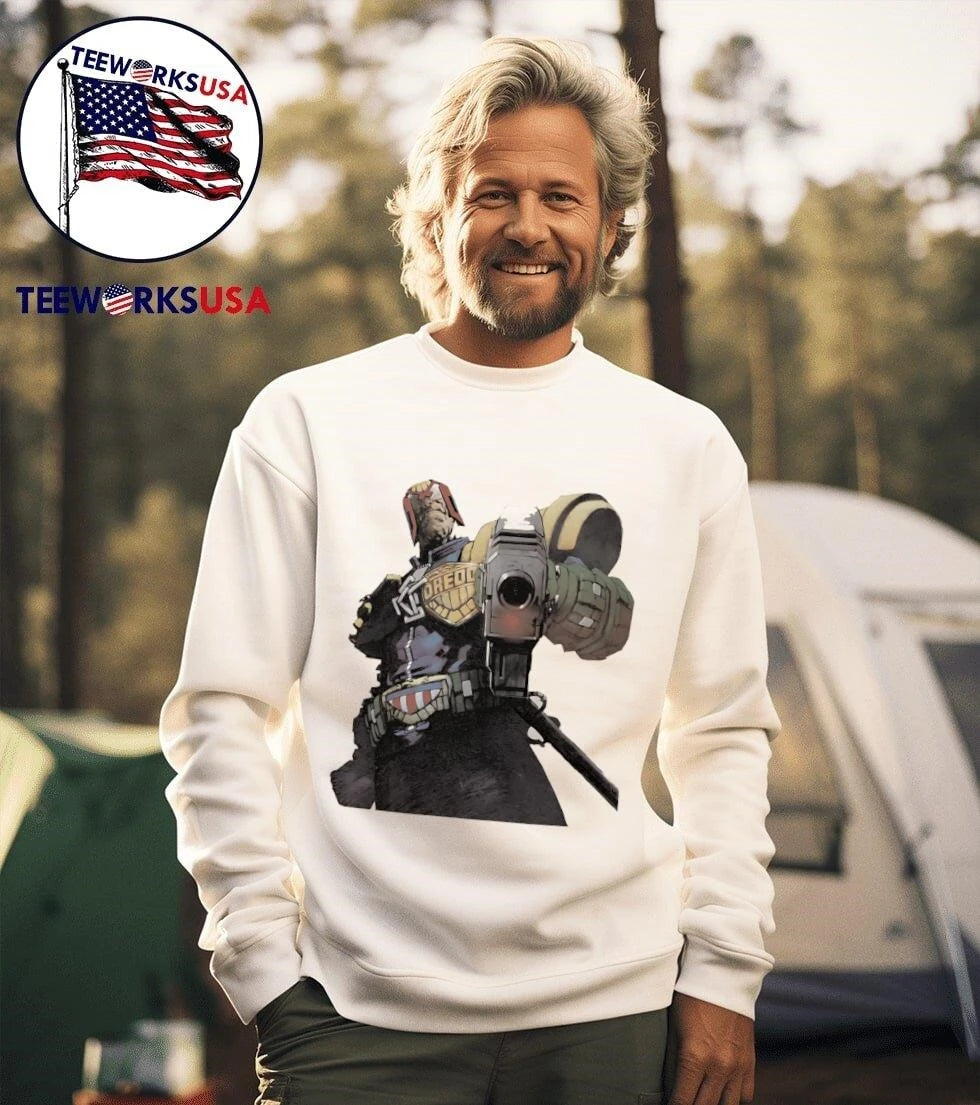 Judge Dredd Megazine 4.02 - Adult & Kids T-Shirts, Sweatshirts & Hoodies apparel design preview 3