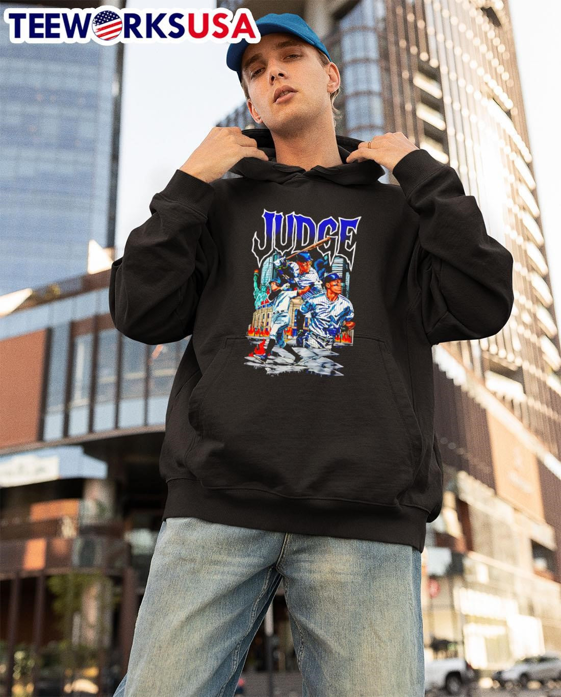 Judge New York Yankees King of the - Adult & Kids T-Shirts, Sweatshirts & Hoodies apparel design preview 3