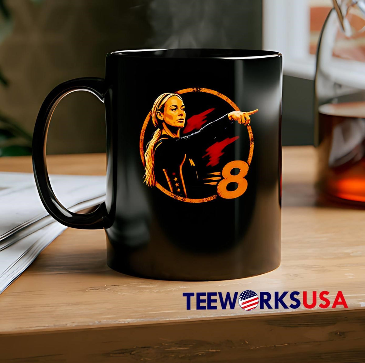 Julie Ertz Points Forward 8 Logo - Adult & Kids T-Shirts, Sweatshirts & Hoodies apparel design preview 2