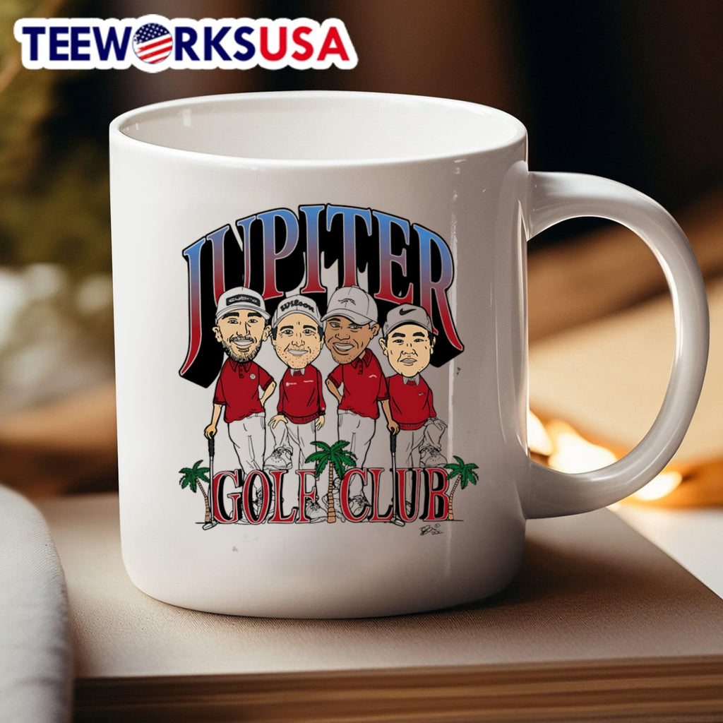 Jupiter Golf Club caricature - Adult & Kids T-Shirts, Sweatshirts & Hoodies apparel design preview 4