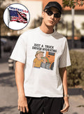 Just a truck driver hydrating - Adult & Kids T-Shirts, Sweatshirts & Hoodies apparel design preview 1