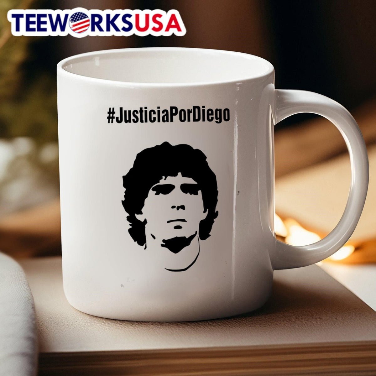 Justicia Por Diego Maradona - Adult & Kids T-Shirts, Sweatshirts & Hoodies apparel design preview 4