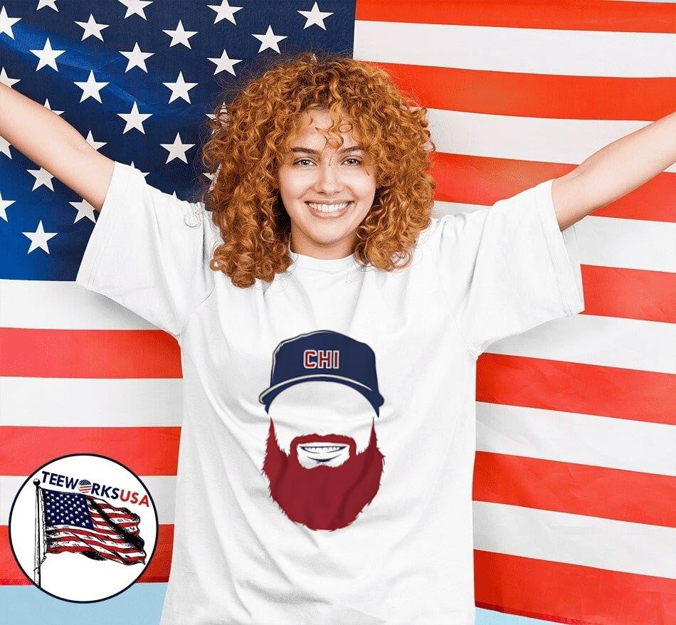 Justin Turner Chicago Beard - Adult & Kids T-Shirts, Sweatshirts & Hoodies apparel design preview 7