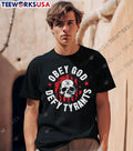 KTD Apparel Obey God Defy Tyrants Skull - Adult & Kids T-Shirts, Sweatshirts & Hoodies apparel design preview 1