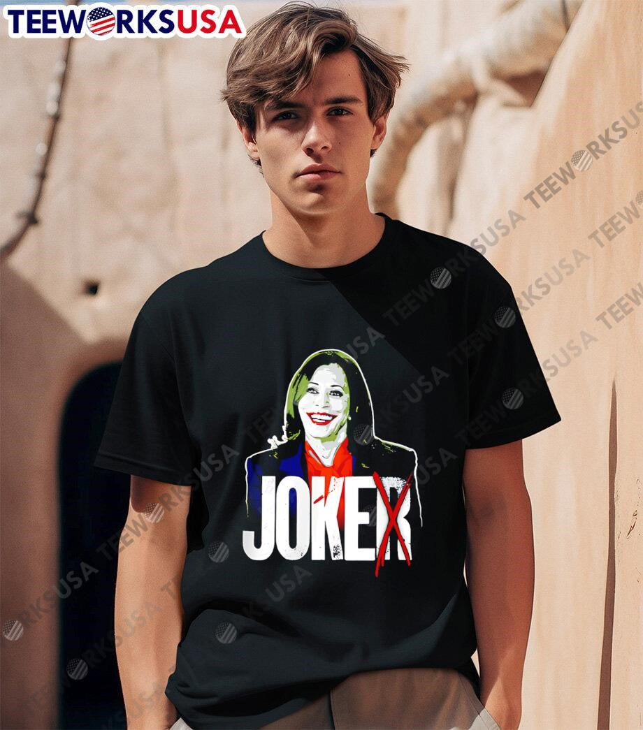 Kamala Harris Joke not Joker - Adult & Kids T-Shirts, Sweatshirts & Hoodies apparel design preview 1