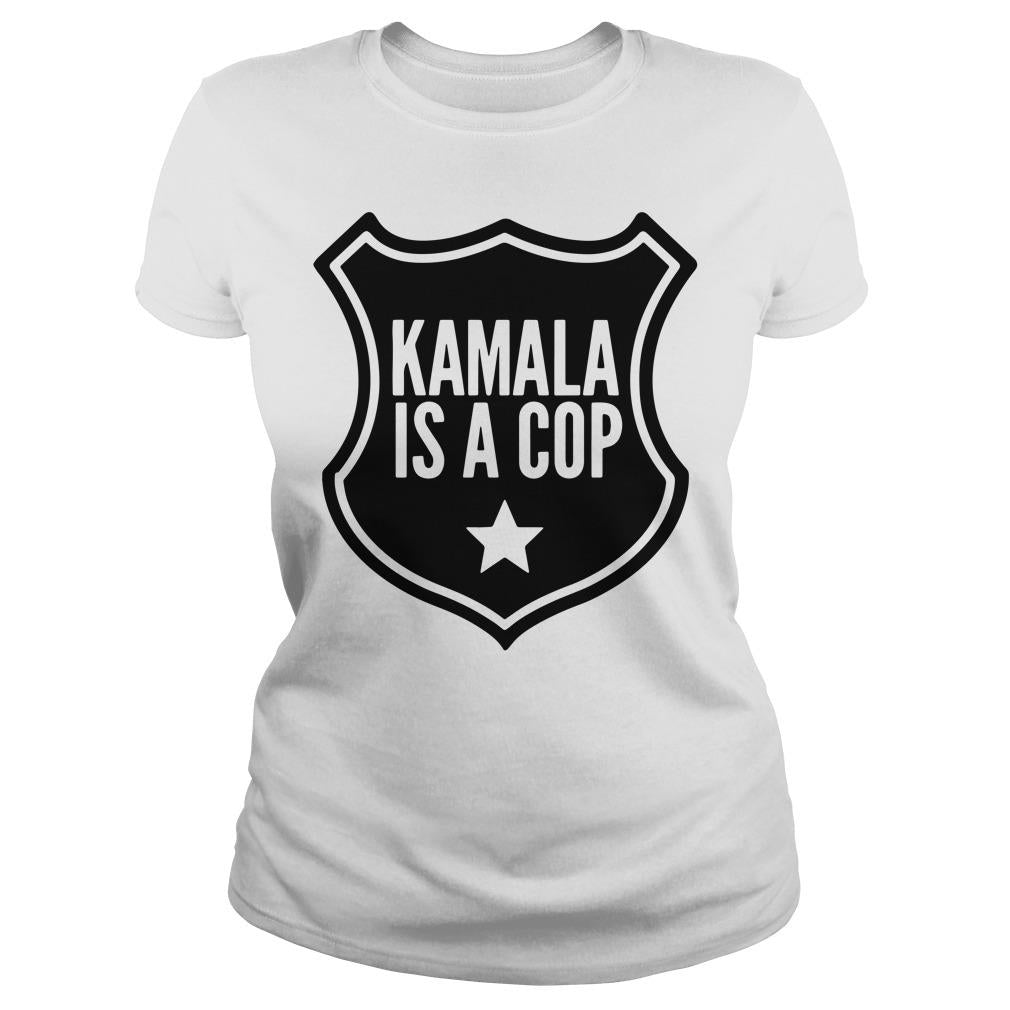 Kamala Is A Cop - Adult & Kids T-Shirts, Sweatshirts & Hoodies apparel design preview 2