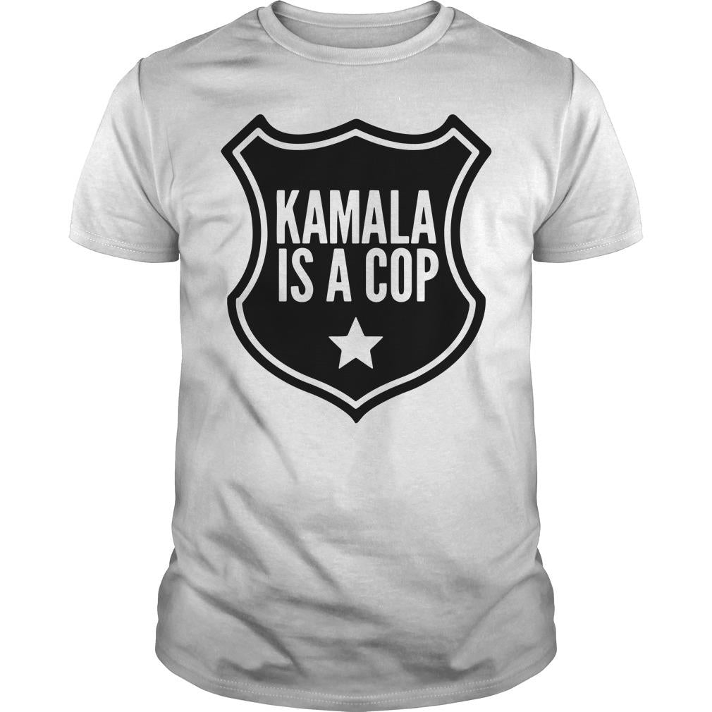 Kamala Is A Cop - Adult & Kids T-Shirts, Sweatshirts & Hoodies apparel design preview 1