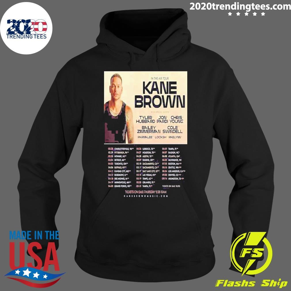 Kane Brown 2024 Tour Poster - Adult & Kids T-Shirts, Sweatshirts & Hoodies apparel design preview 2