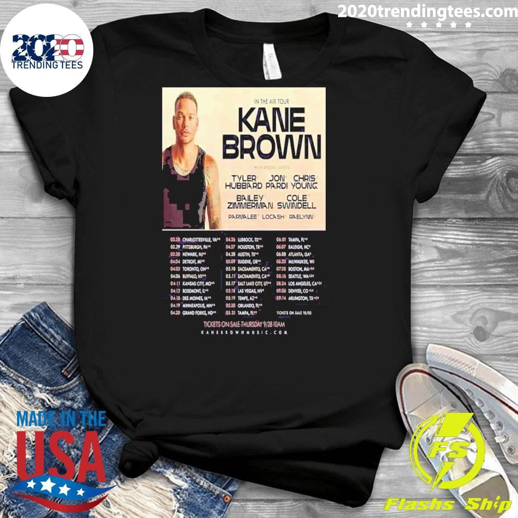 Kane Brown 2024 Tour Poster - Adult & Kids T-Shirts, Sweatshirts & Hoodies apparel design preview 3