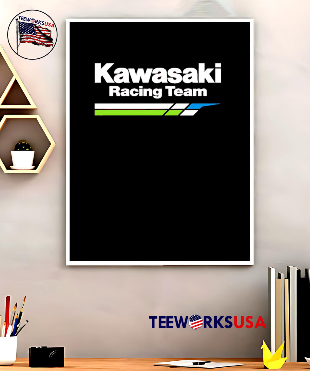 Kawasaki Racing Team - Adult & Kids T-Shirts, Sweatshirts & Hoodies apparel design preview 5