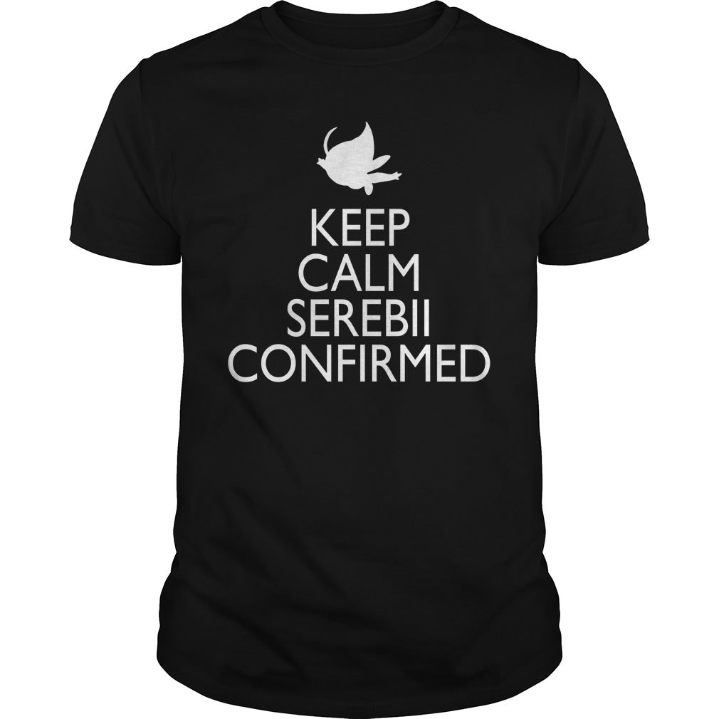 Keep Calm Serebii Confirmed - Adult & Kids T-Shirts, Sweatshirts & Hoodies apparel design preview 1