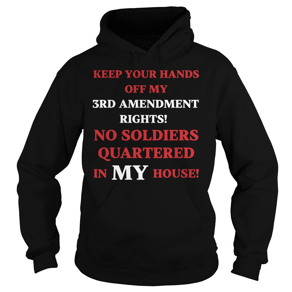 Keep Your Hands Off My 3rd Amendment Rights - Adult & Kids T-Shirts, Sweatshirts & Hoodies apparel design preview 4