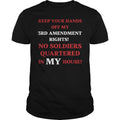 Keep Your Hands Off My 3rd Amendment Rights - Adult & Kids T-Shirts, Sweatshirts & Hoodies apparel design preview 1