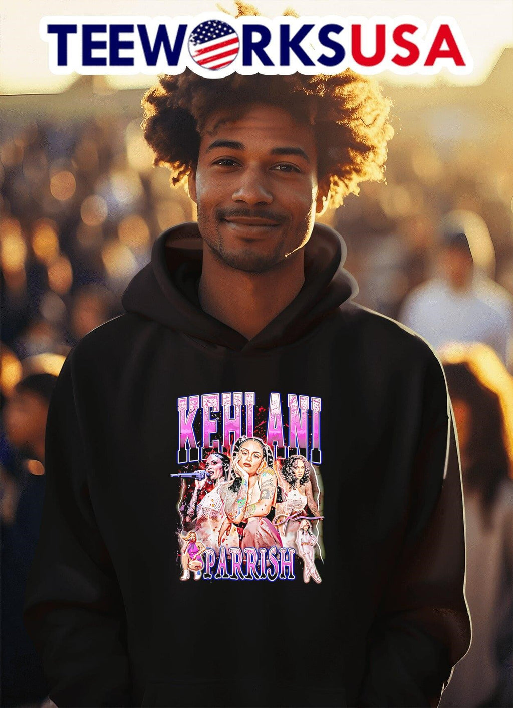 Kehlani Parrish graphic - Adult & Kids T-Shirts, Sweatshirts & Hoodies apparel design preview 2