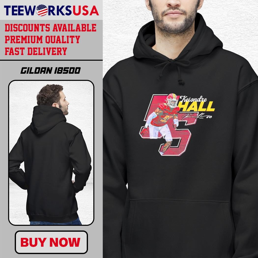 Keiondre Hall 55 Signature - Adult & Kids T-Shirts, Sweatshirts & Hoodies apparel design preview 2