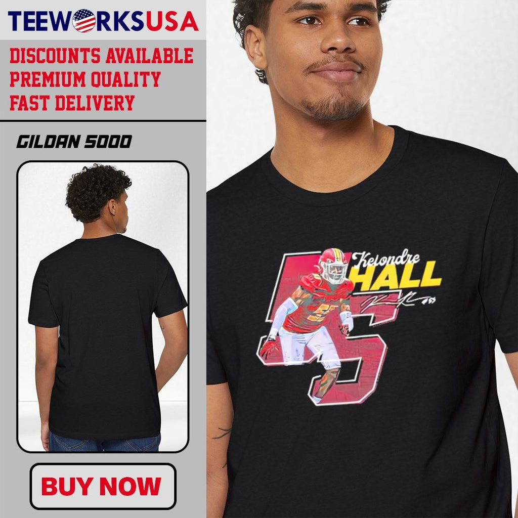 Keiondre Hall 55 Signature - Adult & Kids T-Shirts, Sweatshirts & Hoodies apparel design preview 1