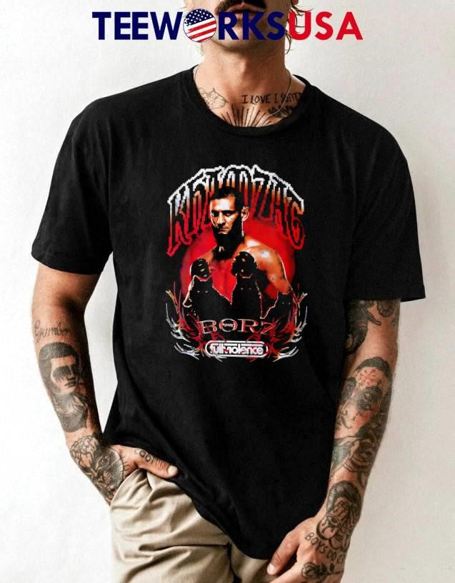 Khamzat Chimaev x Full Violence graphic retro - Adult & Kids T-Shirts, Sweatshirts & Hoodies apparel design preview 1