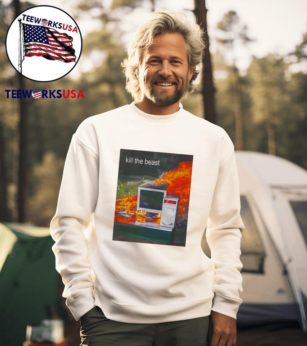 Kill The Beast Duel Monitors - Adult & Kids T-Shirts, Sweatshirts & Hoodies apparel design preview 3