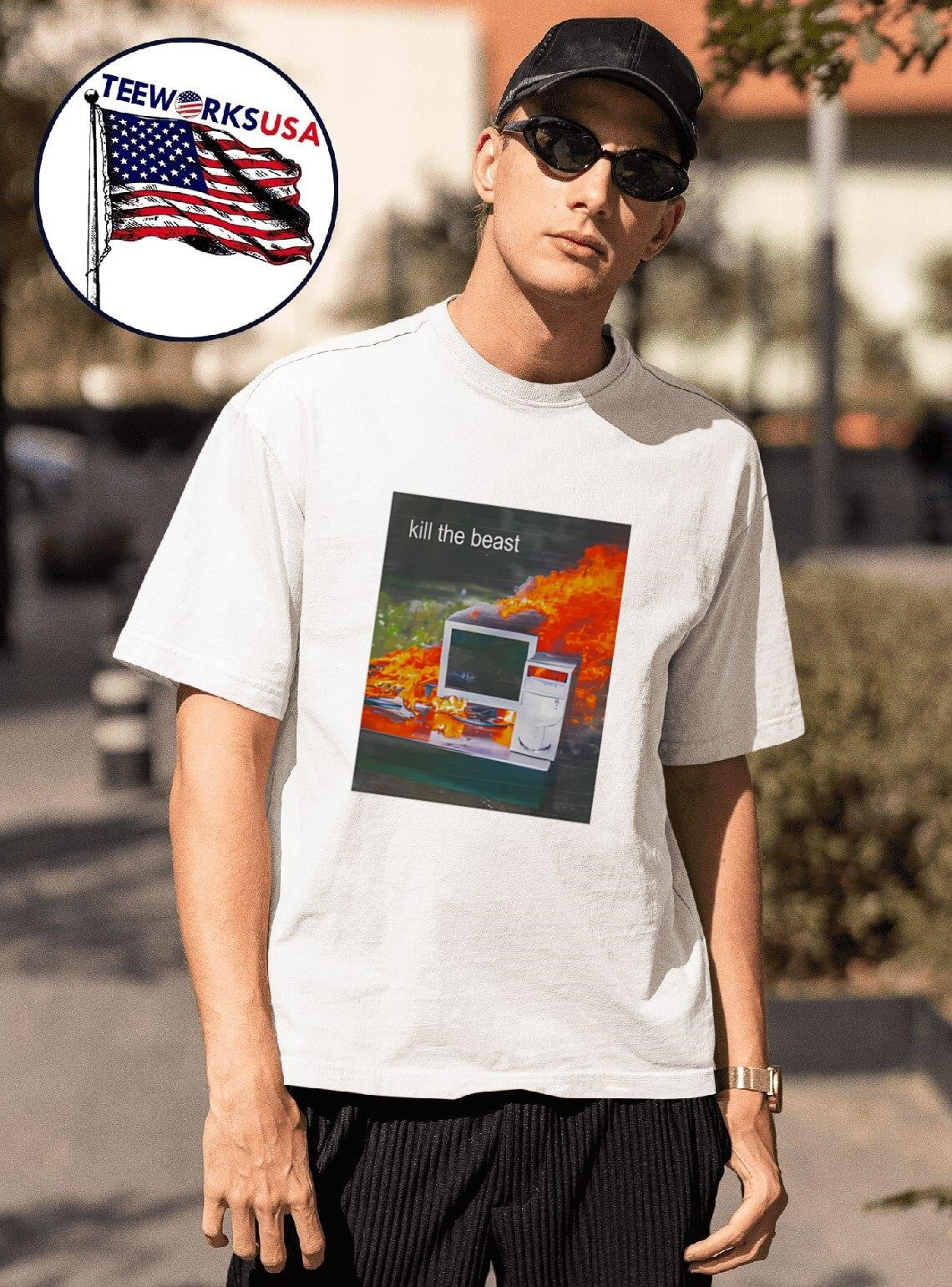 Kill The Beast Duel Monitors - Adult & Kids T-Shirts, Sweatshirts & Hoodies apparel design preview 1