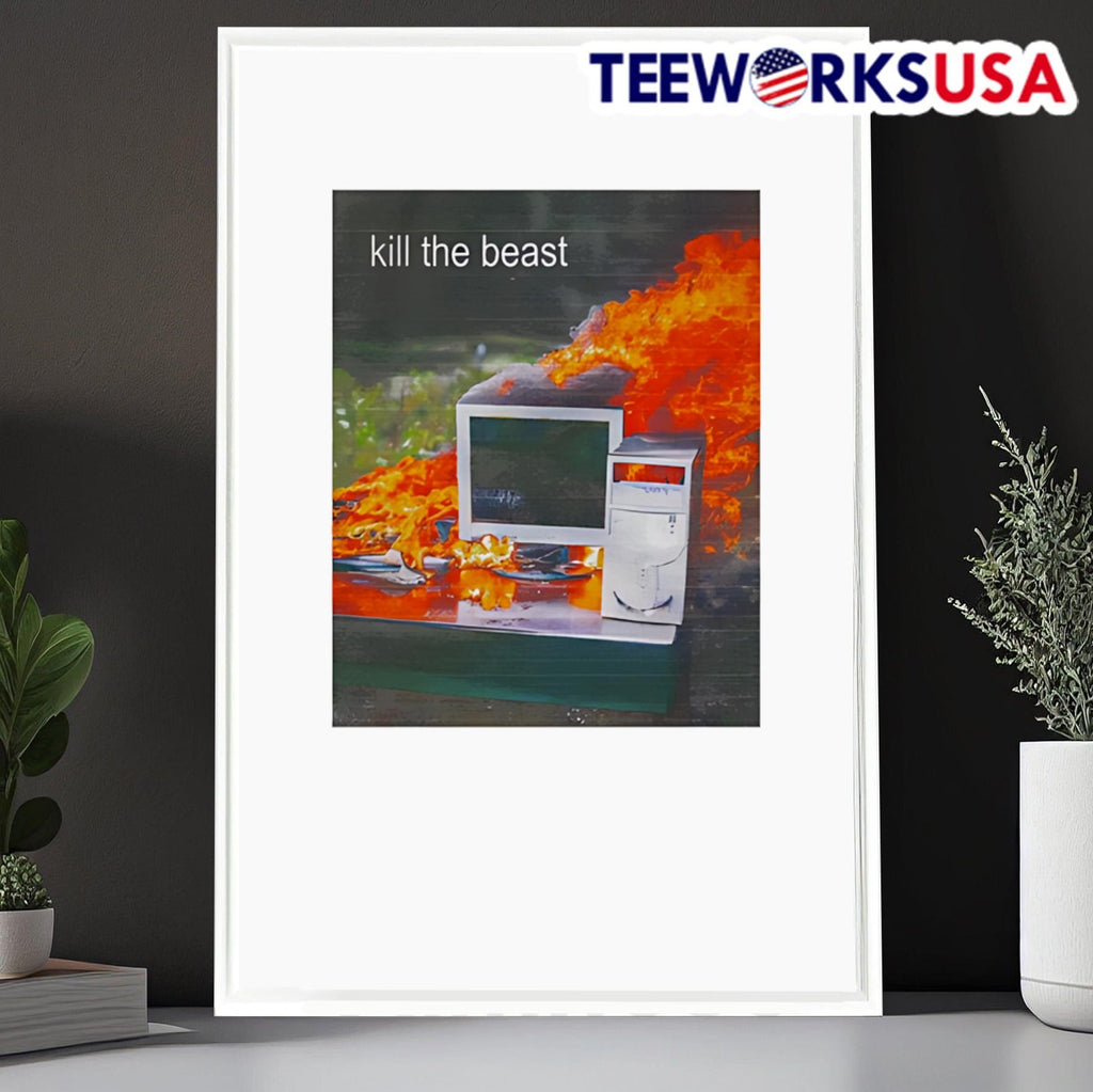 Kill The Beast Duel Monitors - Adult & Kids T-Shirts, Sweatshirts & Hoodies apparel design preview 6