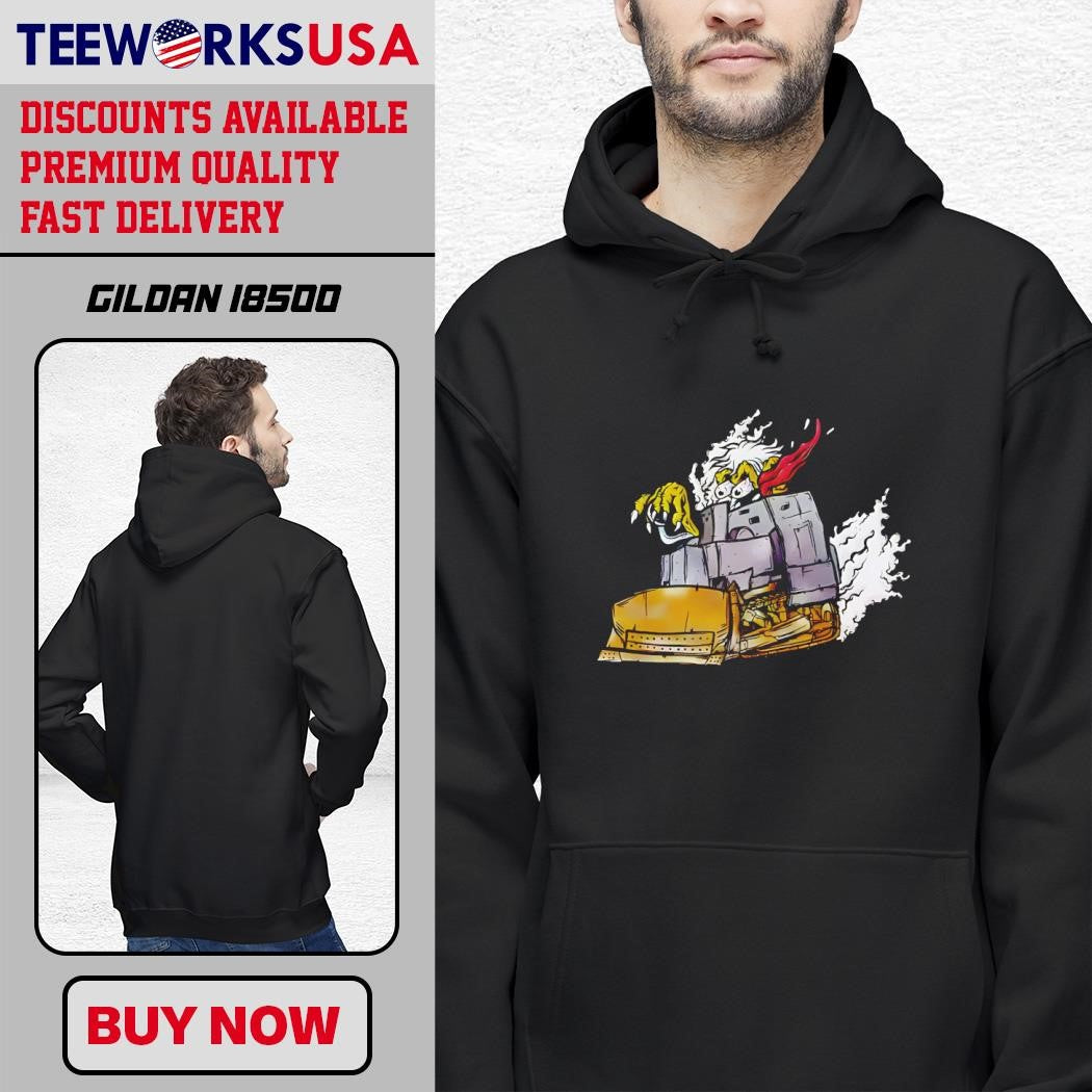 Killdozer sometimes reasonable men must do - Adult & Kids T-Shirts, Sweatshirts & Hoodies apparel design preview 2