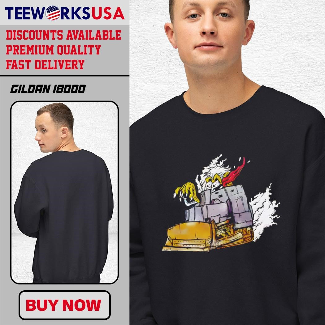 Killdozer sometimes reasonable men must do - Adult & Kids T-Shirts, Sweatshirts & Hoodies apparel design preview 3