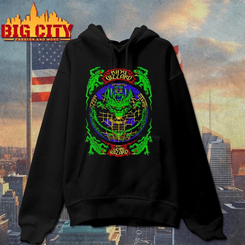 King Gizzard the Lizard Wizard Electric - Adult & Kids T-Shirts, Sweatshirts & Hoodies apparel design preview 2