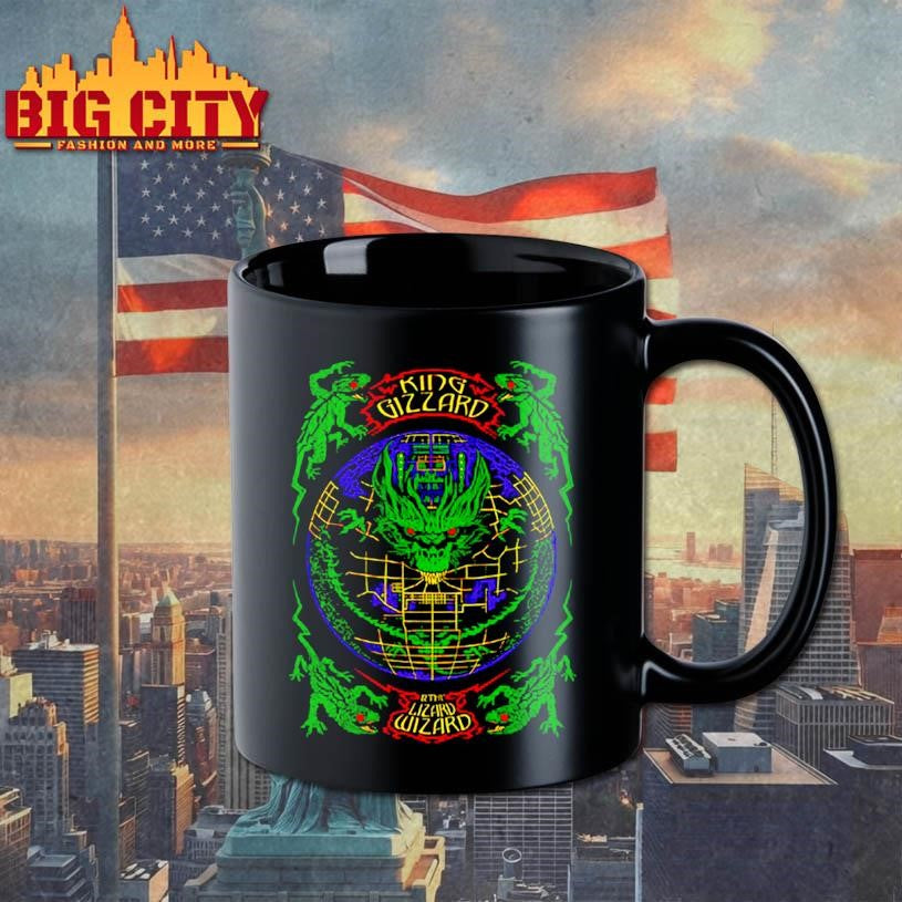 King Gizzard the Lizard Wizard Electric - Adult & Kids T-Shirts, Sweatshirts & Hoodies apparel design preview 3