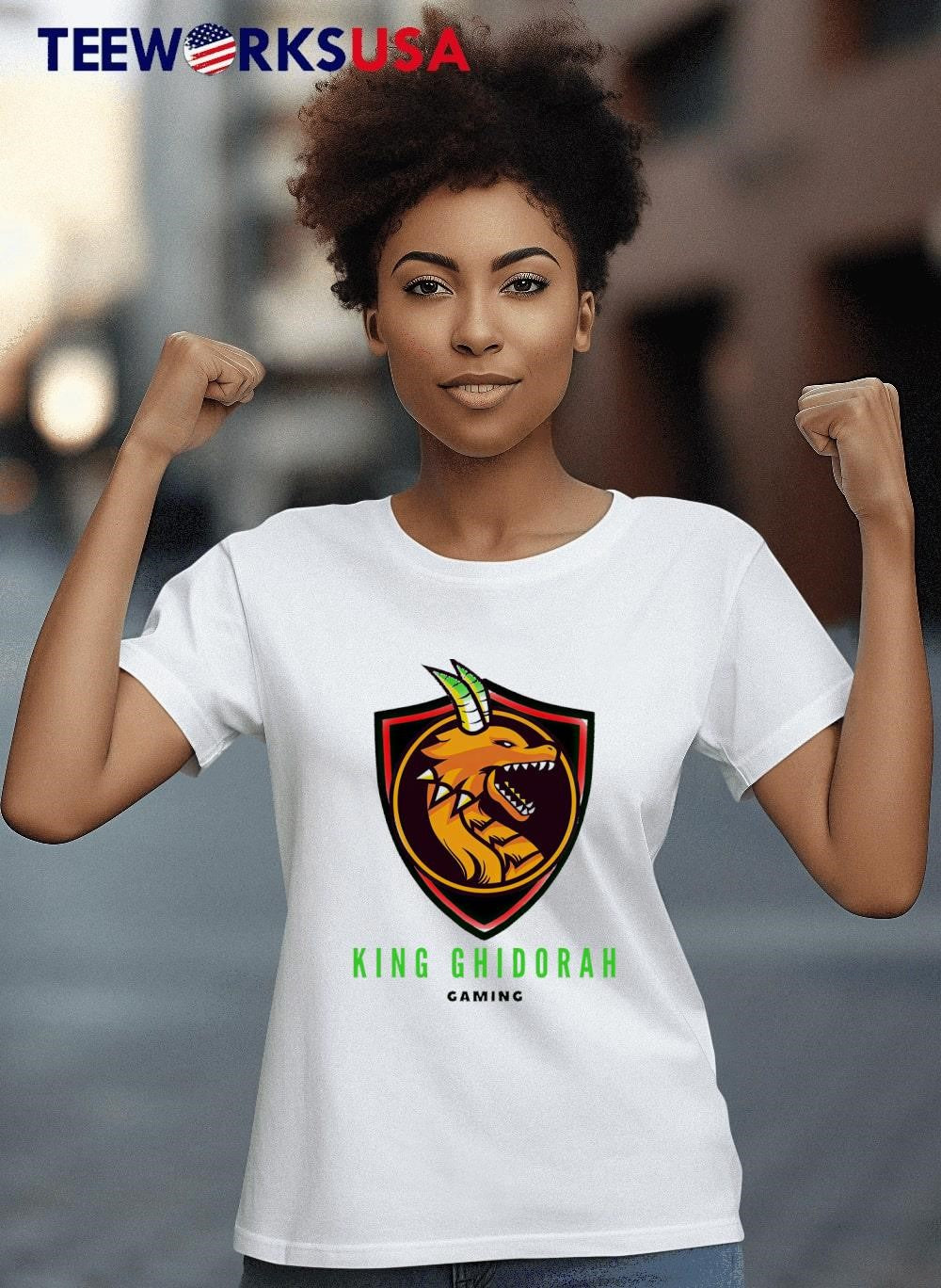 King ghidorah gaming logo - Adult & Kids T-Shirts, Sweatshirts & Hoodies apparel design preview 4