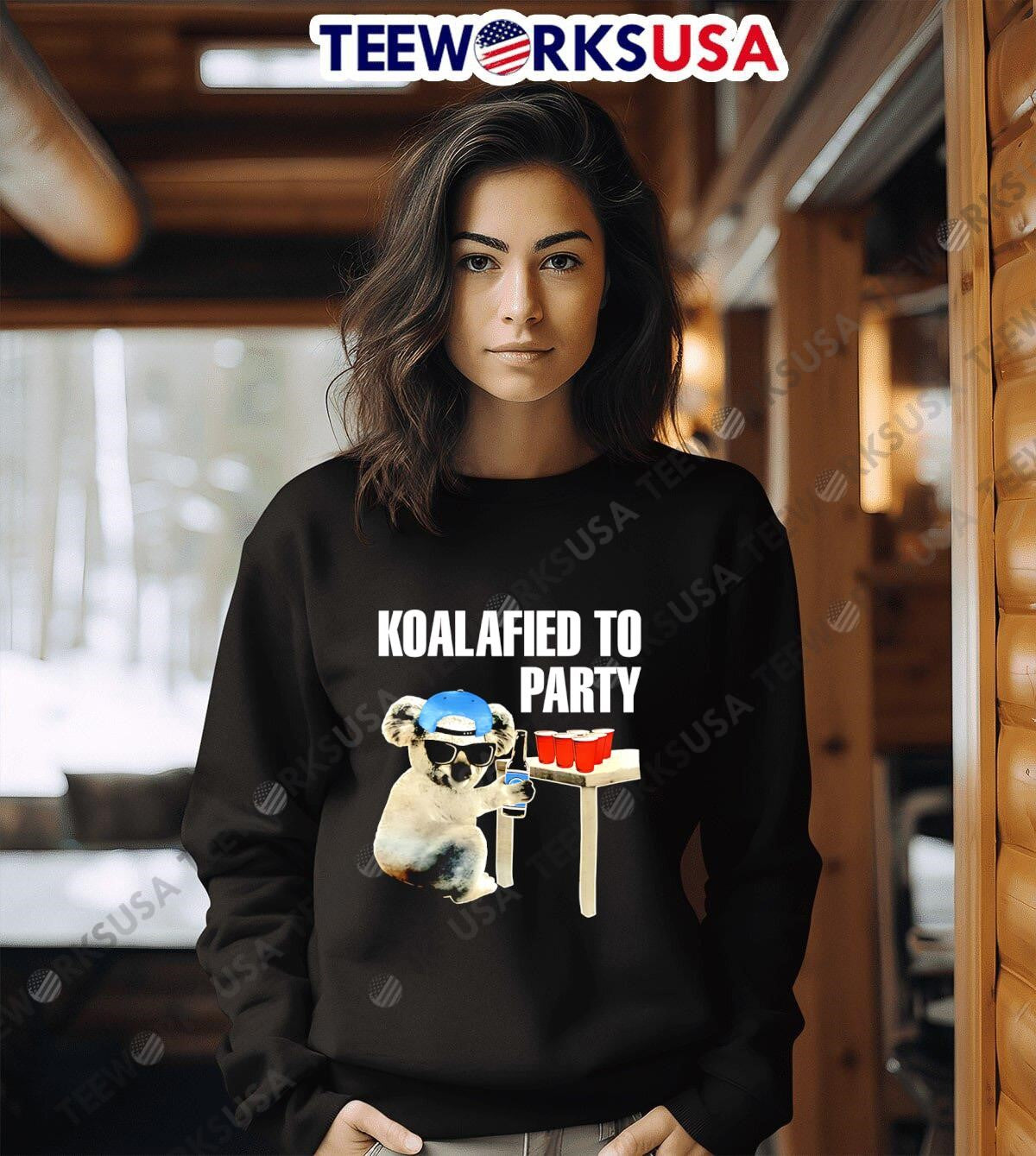 Koalafied to party beer - Adult & Kids T-Shirts, Sweatshirts & Hoodies apparel design preview 6