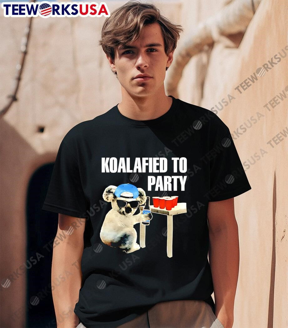 Koalafied to party beer - Adult & Kids T-Shirts, Sweatshirts & Hoodies apparel design preview 1