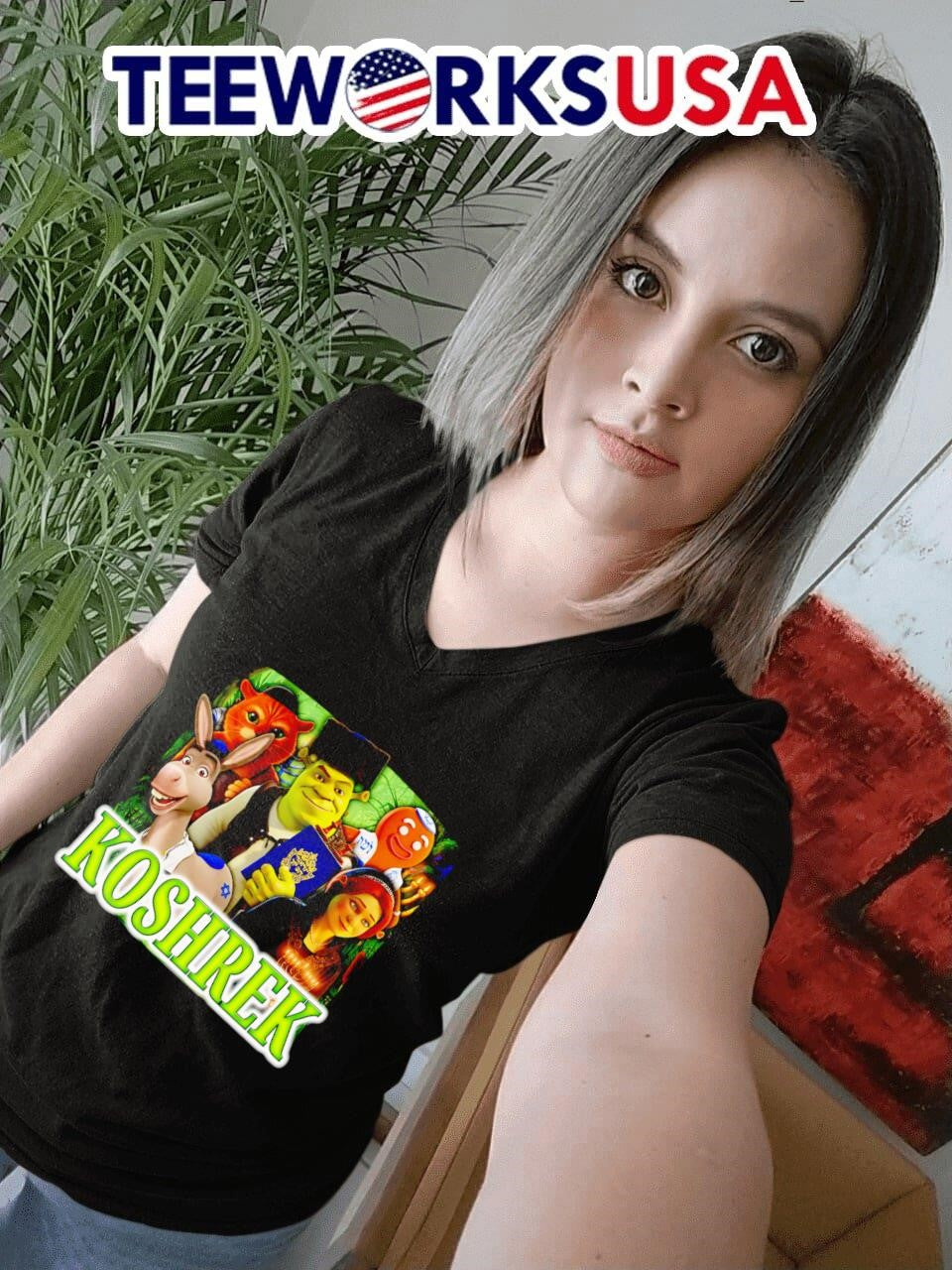Koshrek Kosher Shrek - Adult & Kids T-Shirts, Sweatshirts & Hoodies apparel design preview 7